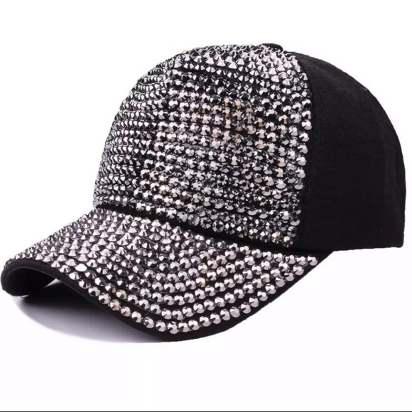 ✨Baseball Cap✨ Studded Crystal Rhinestones - Picture 5 of 9
